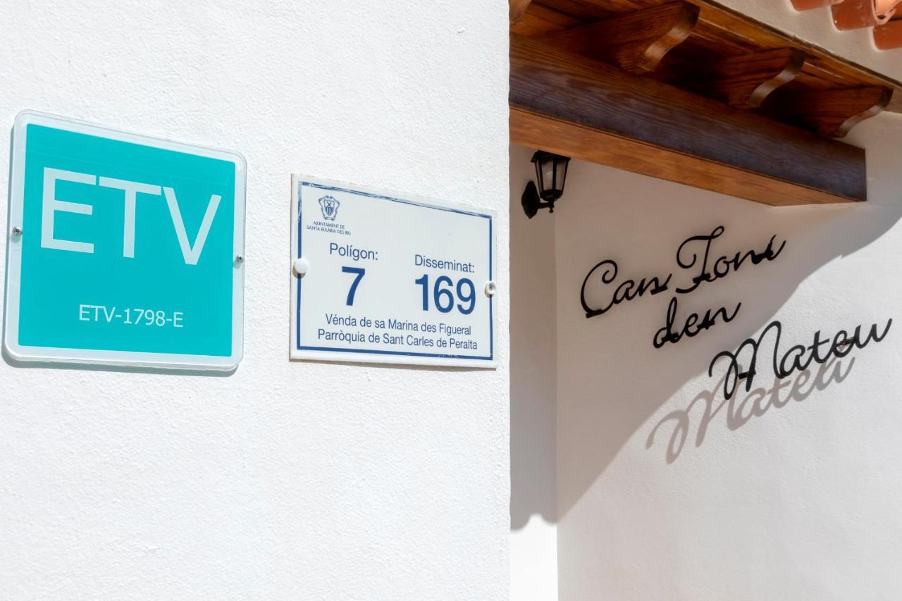 Charming Villa With Pool, Can Toni Mateu. Sant Carles de Peralta Eksteriør bilde